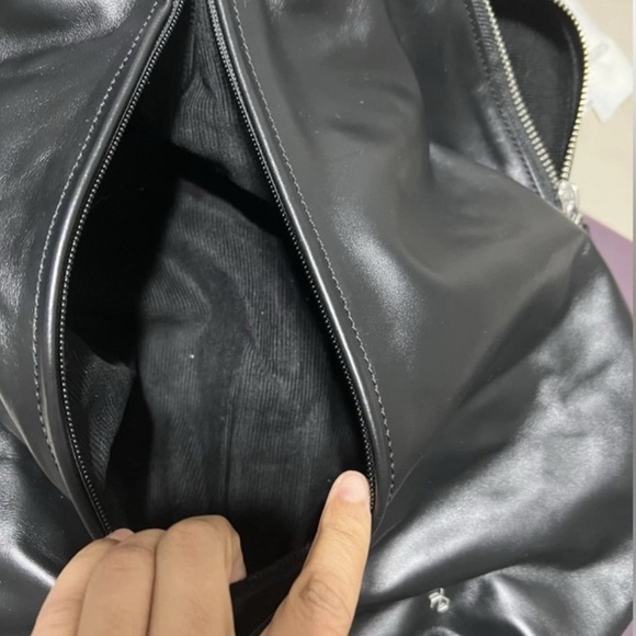 Rag & Bone Commuter Backpack
Black Leather. Slouchy Soft Large Bag - Picture 7 of 11